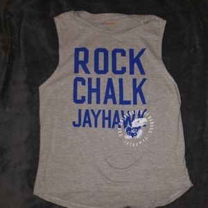 💥1/2 off bundles💥 Kansas sleeveless tee